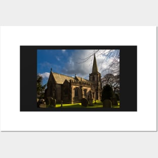 St Michael's Church in Hathersage Posters and Art